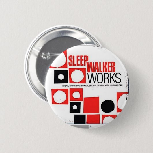 Badge Rond 5 Cm sommeil (Devant & derrière)