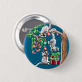 Badge Rond 5 Cm Sommes de Noël (Devant & derrière)