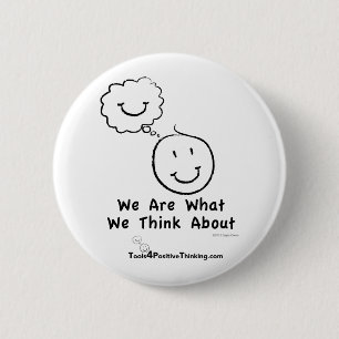 Badge Rond 5 Cm Sommes nous ce que nous pensons du bouton standard