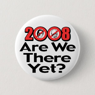 Badge Rond 5 Cm Sommes-nous là encore ? Bouton