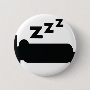Badge Rond 5 Cm somnolence