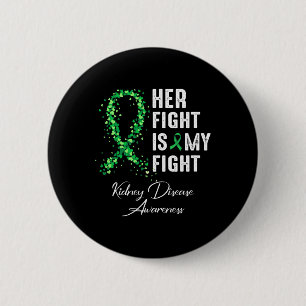 Badge Rond 5 Cm Son Combat Est Mon Combat Conscience Des Maladies