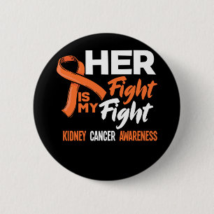 Badge Rond 5 Cm Son combat est mon combat Conscience du cancer du 