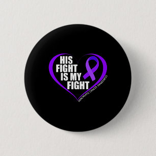 Badge Rond 5 Cm Son Combat Est Mon Combat Conscience Du Cancer Pan