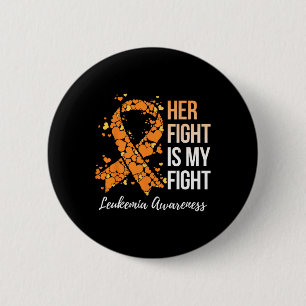 Badge Rond 5 Cm Son Combat Est Mon Combat Contre La Leucémie 4