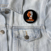 Badge Rond 5 Cm Son combat est mon combat Mois de sensibilisation (En situation)