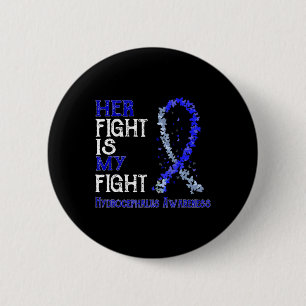 Badge Rond 5 Cm Son Combat Est Mon Combat Sensibilisation À L'Hydr