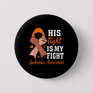 Badge Rond 5 Cm Son combat est mon combat Soutien à la sensibilisa