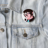 Badge Rond 5 Cm Son couronnement (En situation)