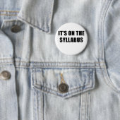 Badge Rond 5 Cm Son dessus le programme (En situation)