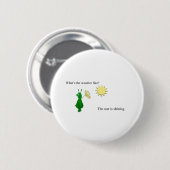 Badge Rond 5 Cm Son ensoleillé (Devant & derrière)