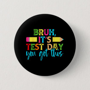 Badge Rond 5 Cm Son Jour D'Essai Vous Avez Obtenu Ce Jour D'Essais
