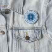 Badge Rond 5 Cm son un garçon (En situation)