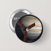 Badge Rond 5 Cm Sonde de Jupiter (Devant & derrière)