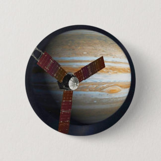 Badge Rond 5 Cm Sonde de Jupiter