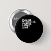 Badge Rond 5 Cm Sonic et Thunder's Finest (Devant & derrière)