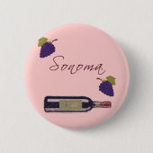 Badge Rond 5 Cm Sonoma (Devant)