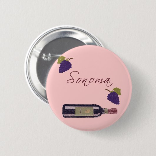 Badge Rond 5 Cm Sonoma (Devant & derrière)