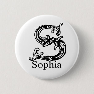 Badge Rond 5 Cm Sophia