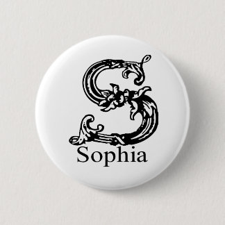 Badge Rond 5 Cm Sophia