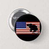 Badge Rond 5 Cm S'opposer au fascisme (Devant & derrière)