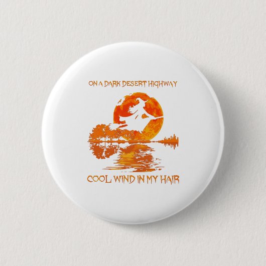 Badge Rond 5 Cm Sorcières de la route du désert foncé Hocus Pocus (Devant)