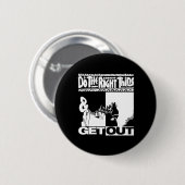 Badge Rond 5 Cm Sortez...256 Sticker (Devant & derrière)
