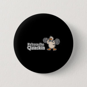 Badge Rond 5 Cm Sortez La Bodybuilding De La Salle De Sport Quacki