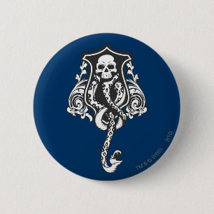 Badge Rond 5 Cm Sortilège Harry Potter Marque noire