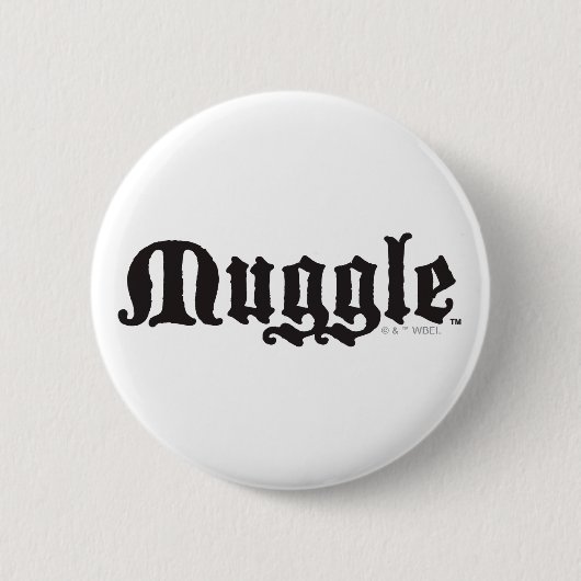 Badge Rond 5 Cm Sortilège Harry Potter | Moldu (Devant)