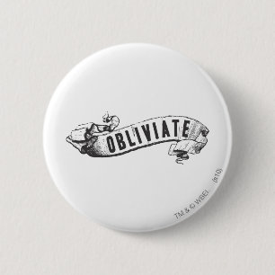 Badge Rond 5 Cm Sortilège Harry Potter Obliviate