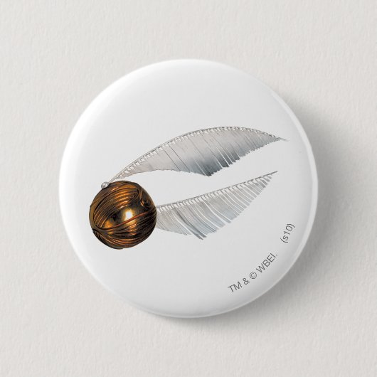 Badge Rond 5 Cm Sortilège Harry Potter | Vif d'or (Devant)