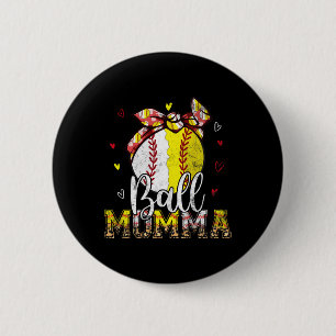 Badge Rond 5 Cm Sotll Vendre Ll Momma Ndana Leopard Fête des mères