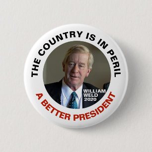 Badge Rond 5 Cm Soudure de William un meilleur président