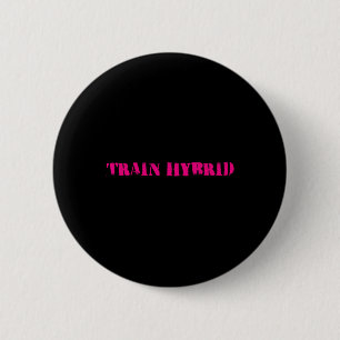 Badge Rond 5 Cm Soulever Lourd Courir Loin Sport Hybride Fitness C