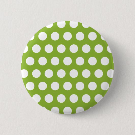Badge Rond 5 Cm Soupe aux pois avec des points (Devant)