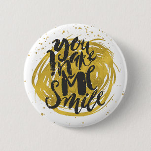 Badge Rond 5 Cm Sourire