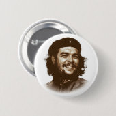 Badge Rond 5 Cm Sourire d'Ernesto Che Guevara (Devant & derrière)
