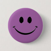 Badge Rond 5 Cm Sourire pourpre (Devant)