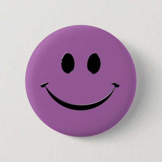 Badge Rond 5 Cm Sourire pourpre (Devant)