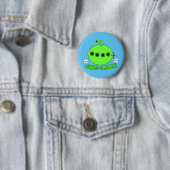 Badge Rond 5 Cm Sous chaux sublime (En situation)