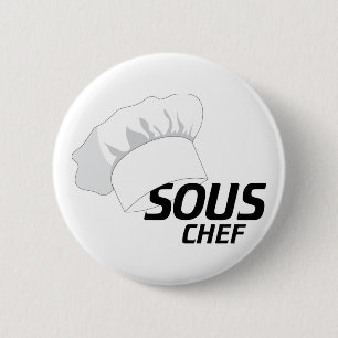 Badge Rond 5 Cm Sous Chef