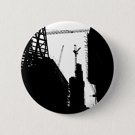 Badge Rond 5 Cm Sous la contrainte (Devant)
