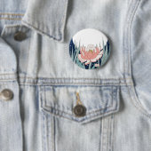 Badge Rond 5 Cm Sous la lune (En situation)