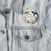 Badge Rond 5 Cm Sous le Baby shower marin Favors (En situation)