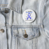 Badge Rond 5 Cm Soutenez les dons de guerriers Myositis (En situation)