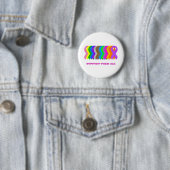 Badge Rond 5 Cm Soutenez-les tous (En situation)