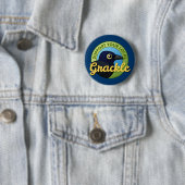 Badge Rond 5 Cm Soutenez votre Grackle local (En situation)