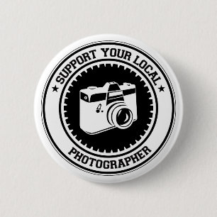 Badge Rond 5 Cm Soutenez votre photographe local