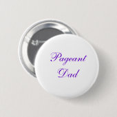 Badge Rond 5 Cm Soutenez votre reine de beauté (Devant & derrière)